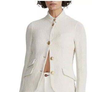 rag & bone Women's Slade Cotton Blazer - color - Ecru